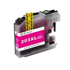 Brother LC-203XL LC203XL LC 203XL Compatible Ink Magenta Hi-Yi
